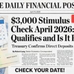 $3,000 Stimulus Check April 2026